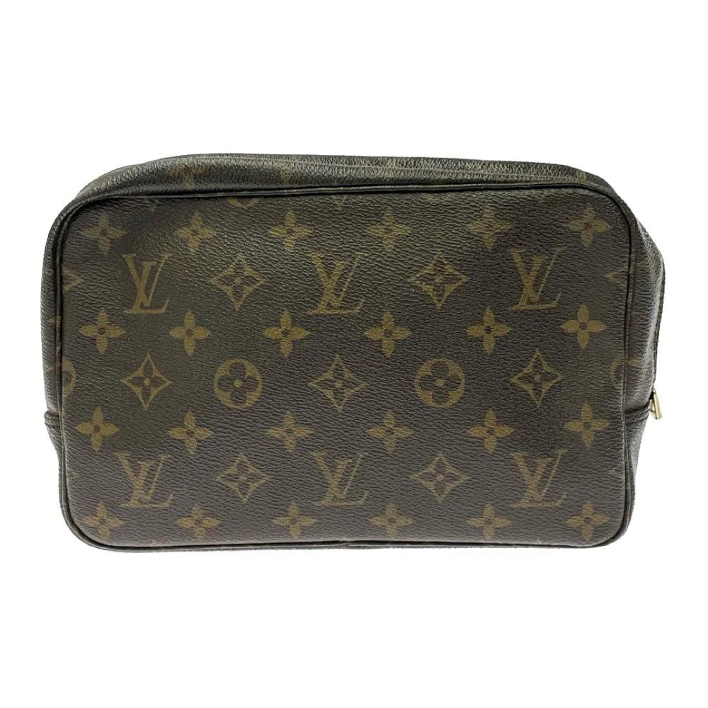 LOUIS VUITTON Monogram Troussard Toilette Brown Shoulder Bag